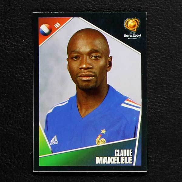 Euro 2004 Nr. 104 Panini Sticker Claude Makelele