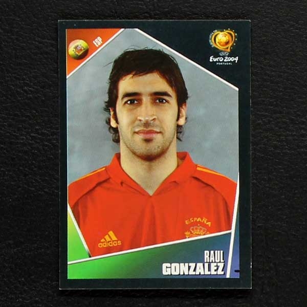 Euro 2004 Nr. 087 Panini Sticker Raul Gonzalez