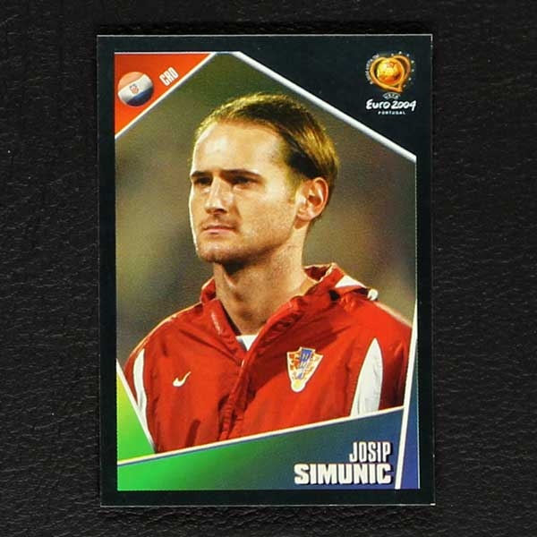 Euro 2004 Nr. 162 Panini Sticker Josip Simunic