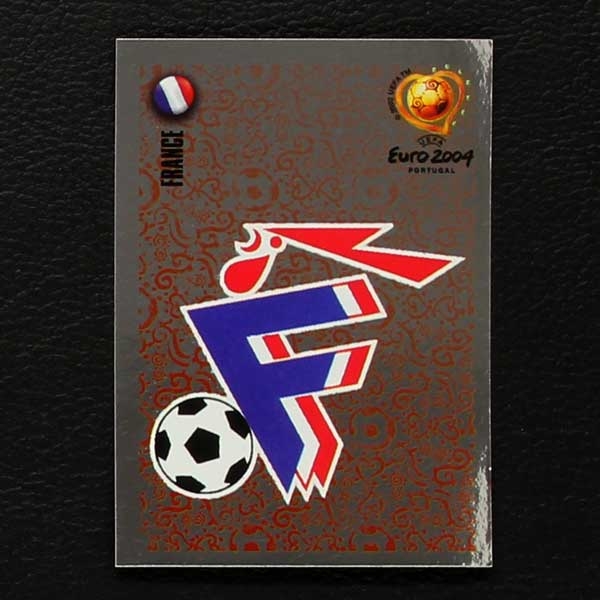 Euro 2004 Nr. 093 Panini Sticker Wappen Frankreich