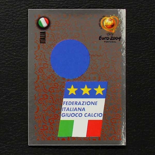 Euro 2004 Nr. 221 Panini Sticker Wappen Italien