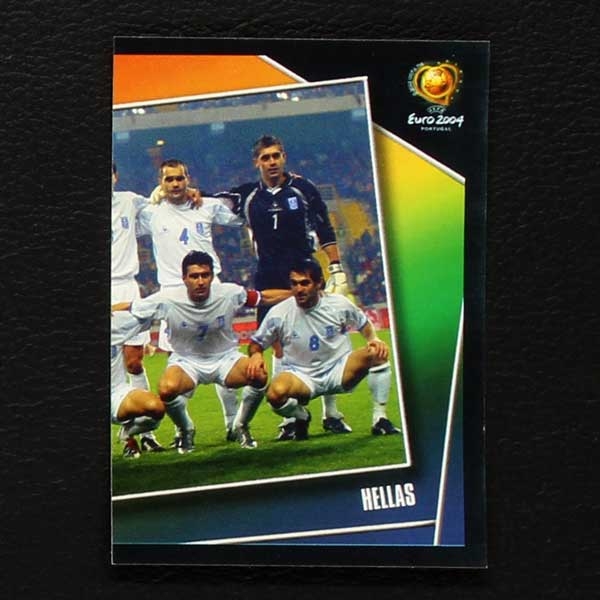 Euro 2004 Nr. 029 Panini Sticker Team Griechenland rechts