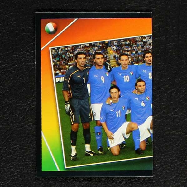 Euro 2004 Nr. 219 Panini Sticker Team Italien links