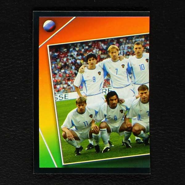 Euro 2004 Nr. 049 Panini Sticker Team Russland links