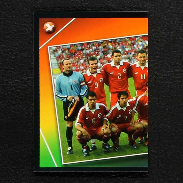 Euro 2004 Nr. 135 Panini Sticker Team Schweiz links