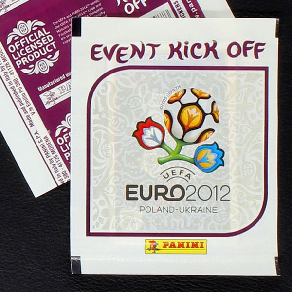 Euro 2012 Event Kick off Panini france variant sticker bag