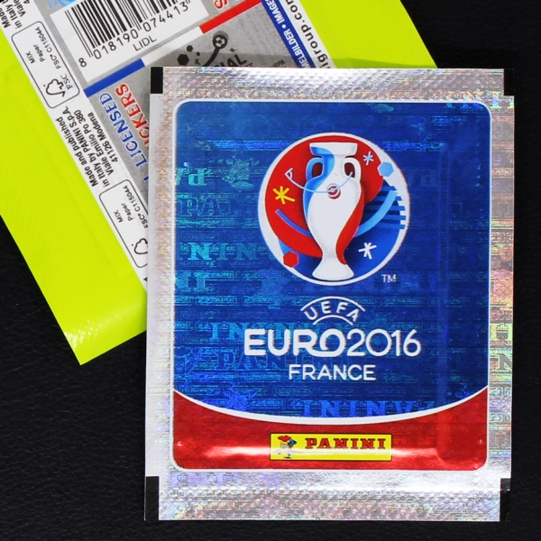 Euro 2016 Panini sticker bag - Lidl Version green