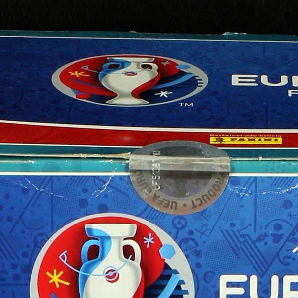 Euro 2016 Panini sticker Box - Merkur Version