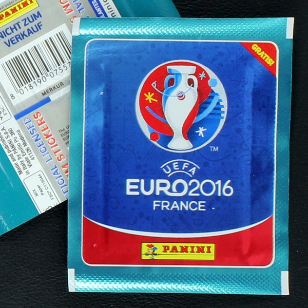 Euro 2016 Panini sticker bag - Merkur Version