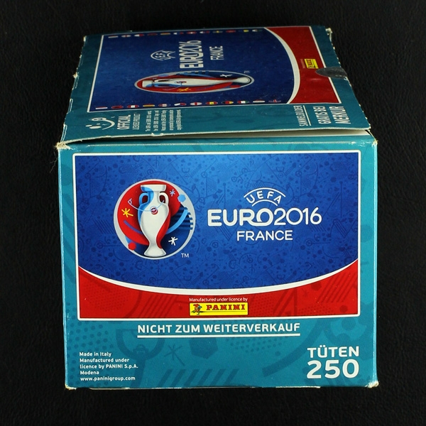 Euro 2016 Panini sticker Box - Merkur Version