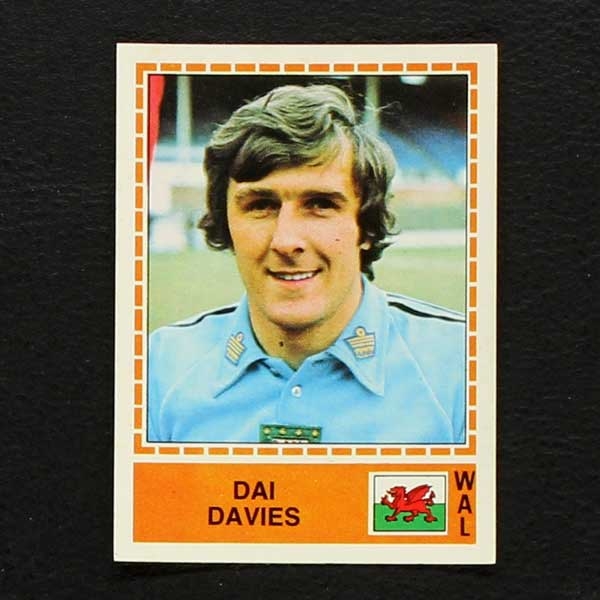 Dai Davies Panini Sticker Euro 80