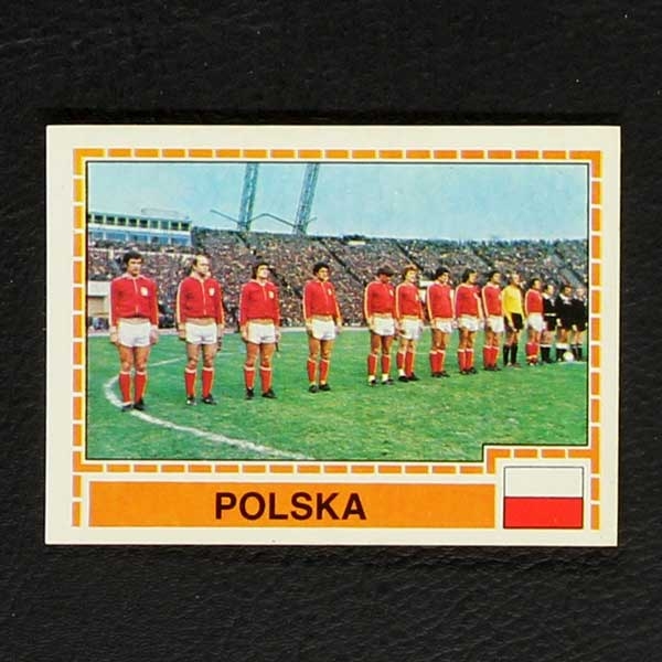 Polska Panini Sticker Euro 80