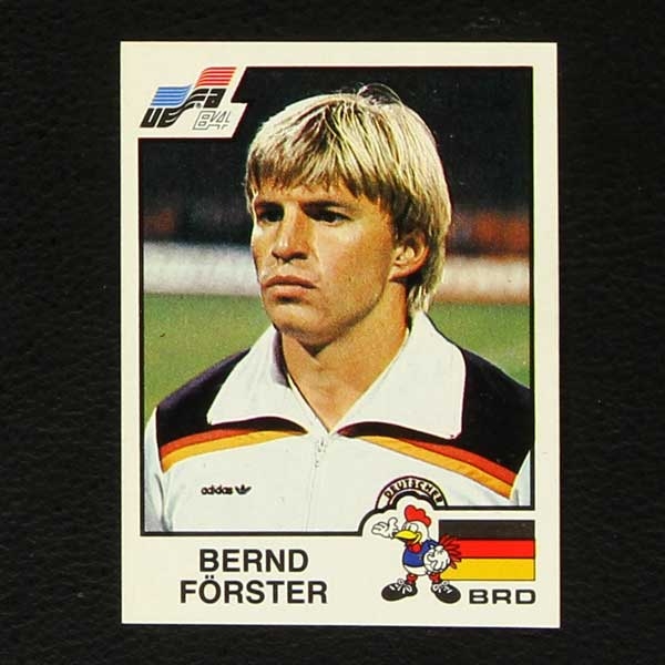 Euro 84 Nr. 140 Panini Sticker Bernd Förster