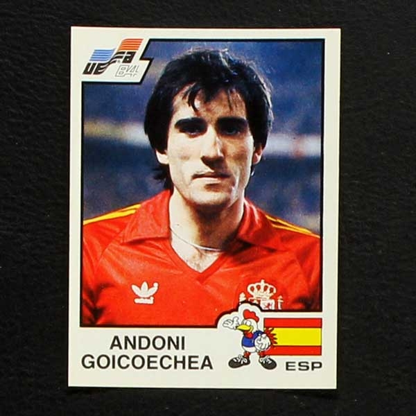 Euro 84 Nr. 218 Panini Sticker Andoni Goicochea