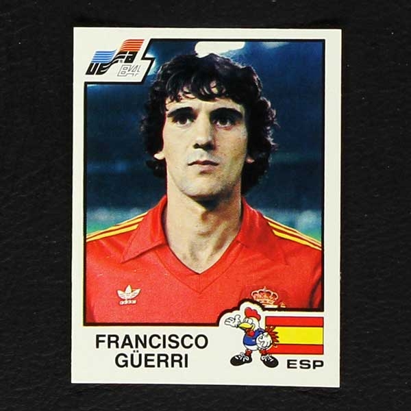 Euro 84 Nr. 224 Panini Sticker Francisco Güerri