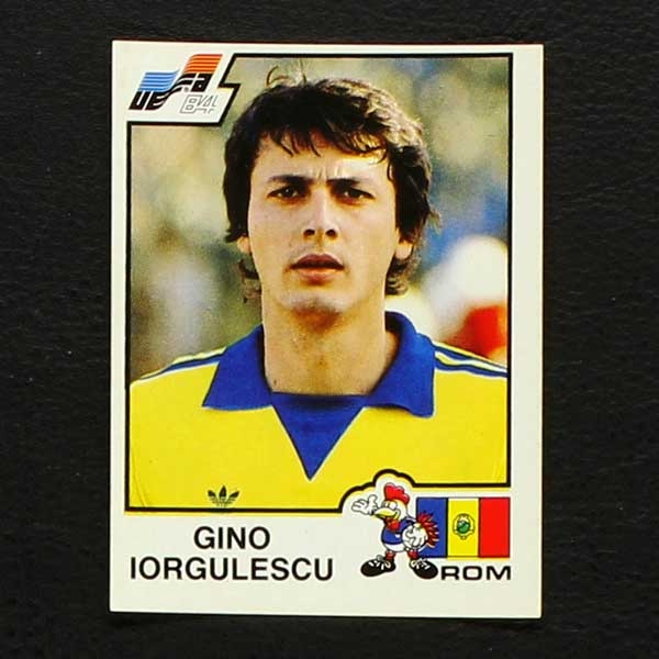 Euro 84 Nr. 193 Panini Sticker Gino Iorgulescu