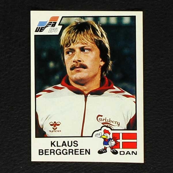 Euro 84 Nr. 078 Panini Sticker Klaus Berggreen