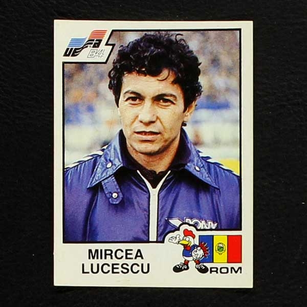 Euro 84 Nr. 187 Panini Sticker Mircea Lucescu