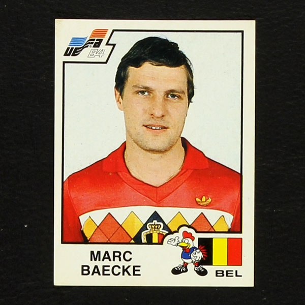 Euro 84 Nr. 094 Panini Sticker Marc Baecke