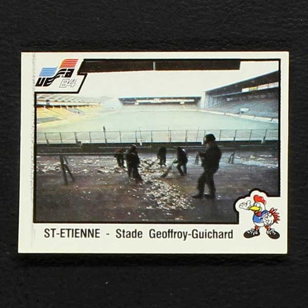 Euro 84 Nr. 028 Panini Sticker Stadion Geoffroy-Guichard