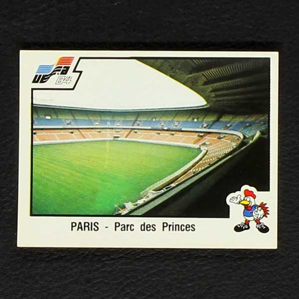 Euro 84 Nr. 025 Panini Sticker Stadion Parc de Princes