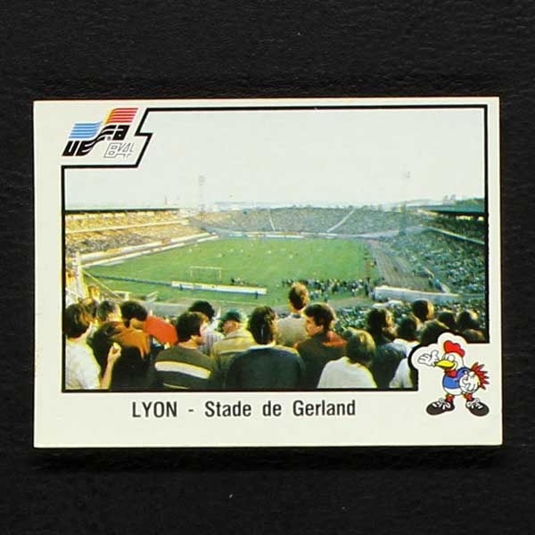 Euro 84 Nr. 021 Panini Sticker Stadion de Gerland