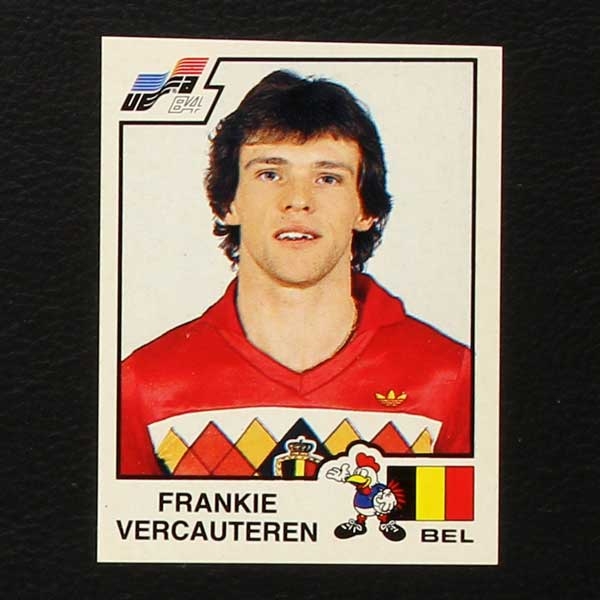 Euro 84 Nr. 099 Panini Sticker Frankie Vercauteren