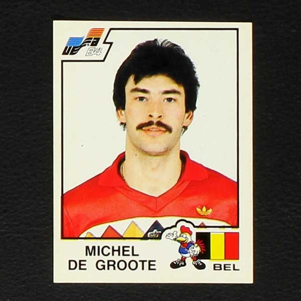 Euro 84 Nr. 093 Panini Sticker Michel de Groote