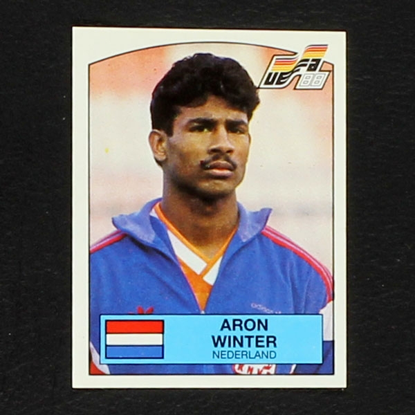 Euro 88 Nr. 222 Panini Sticker Aron Winter