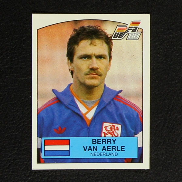 Euro 88 Nr. 224 Panini Sticker Berry van Aerle