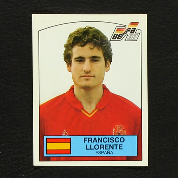 Euro 88 Nr. 148 Panini Sticker Francisco Llorente