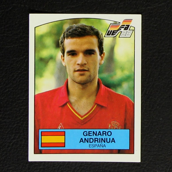 Euro 88 Nr. 138 Panini Sticker Genaro Andrinua