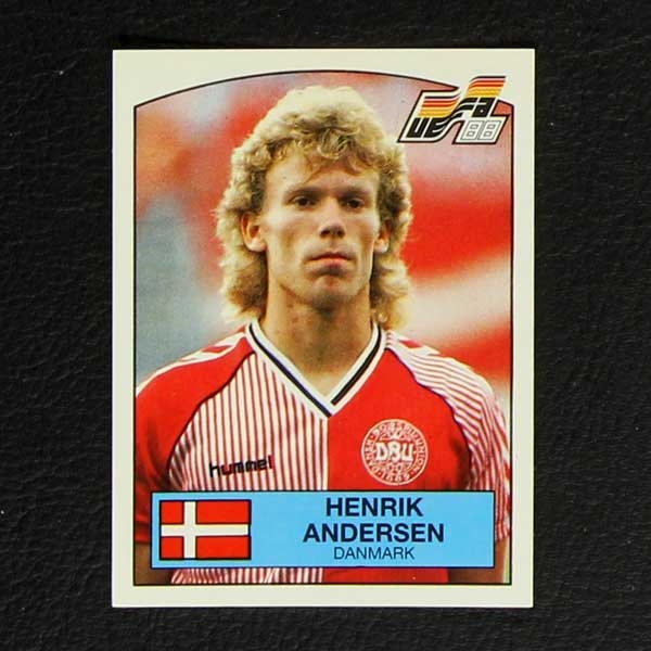 Euro 88 Nr. 114 Panini Sticker Henrik Andersen