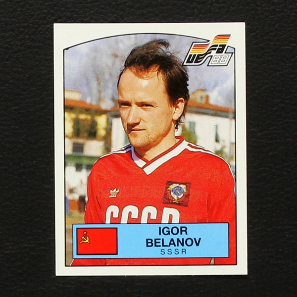 Euro 88 Nr. 258 Panini Sticker Igor Belanov