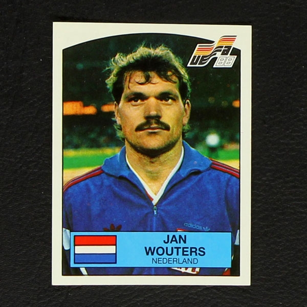 Euro 88 Nr. 225 Panini Sticker Jan Wouters