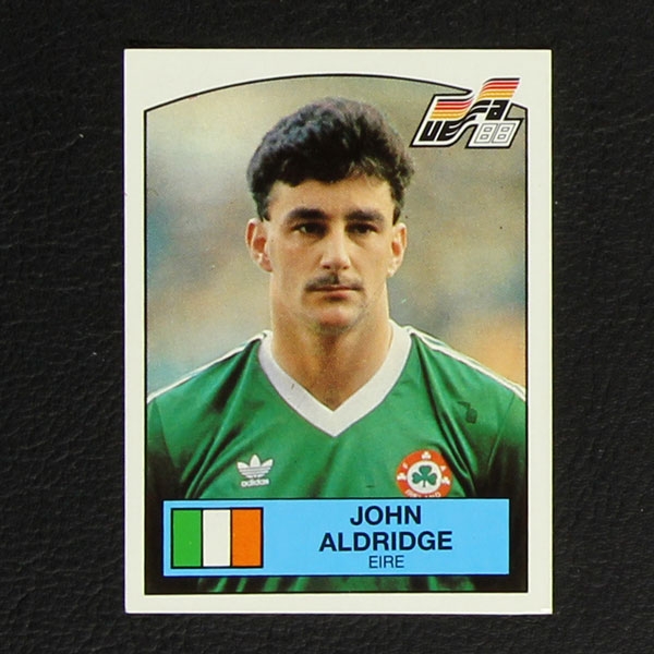 Euro 88 Nr. 204 Panini Sticker John Aldridge