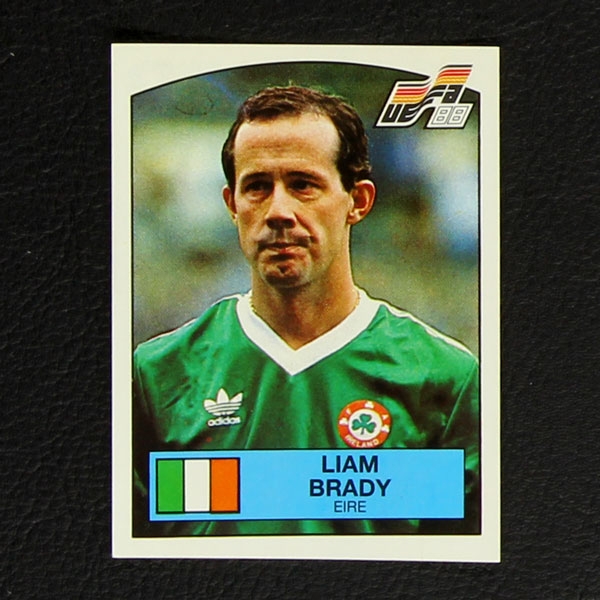 Euro 88 Nr. 199 Panini Sticker Liam Brady