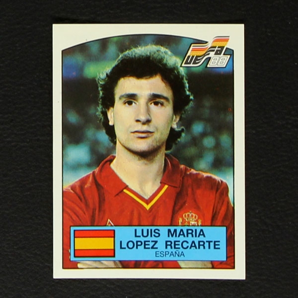 Euro 88 Nr. 140 Panini Sticker Luis Maris Lopez Reacarte