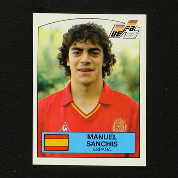 Euro 88 Nr. 137 Panini Sticker Manuel Sanchis