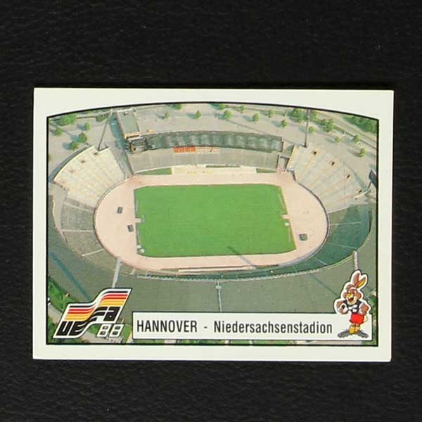 Euro 88 Nr. 032 Panini Sticker Niedersachsenstadion