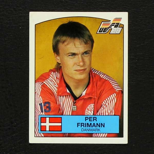 Euro 88 Nr. 118 Panini Sticker Per Friman