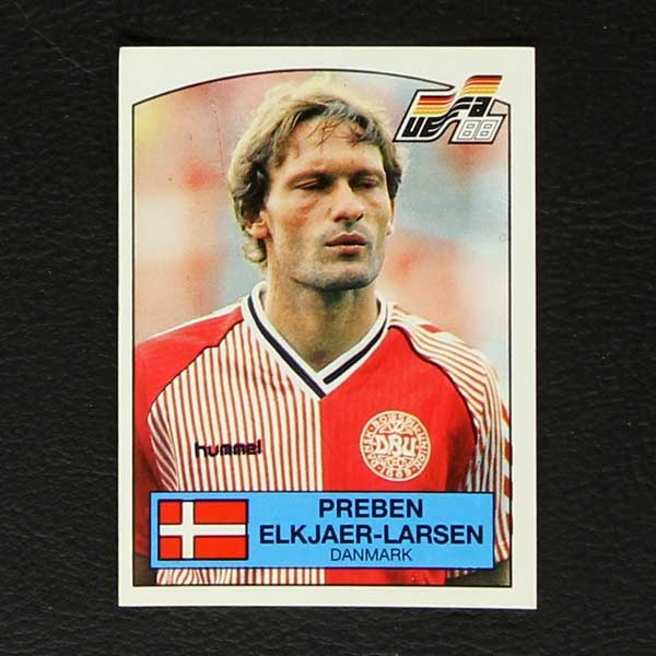 Euro 88 Nr. 122 Panini Sticker Preben Elkjaer-Larsen