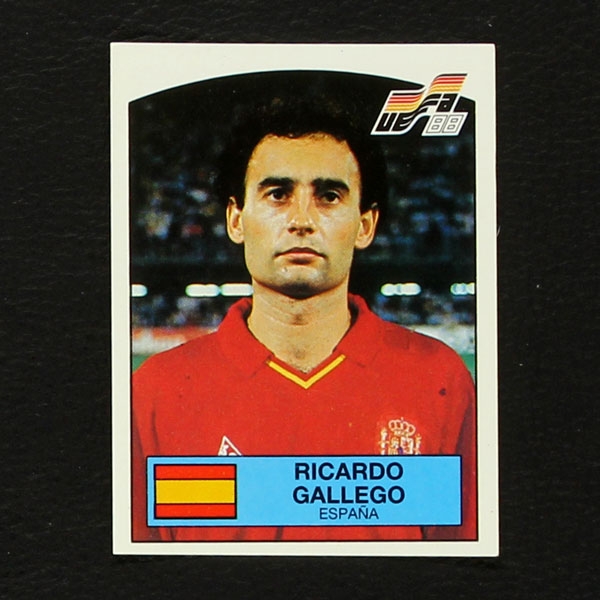 Euro 88 Nr. 143 Panini Sticker Ricardo Gallego