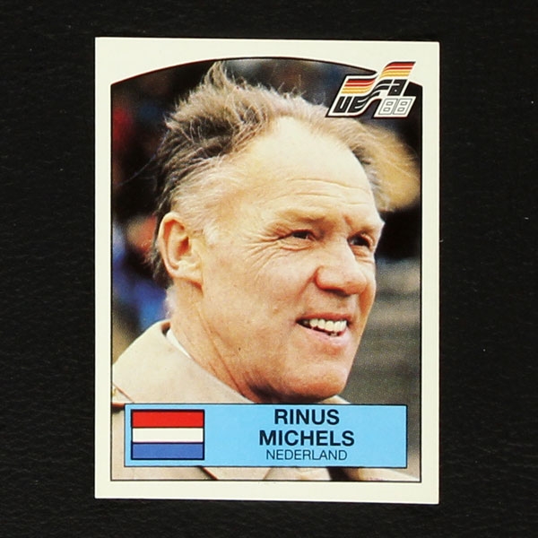 Euro 88 Nr. 213 Panini Sticker Rinus Michels