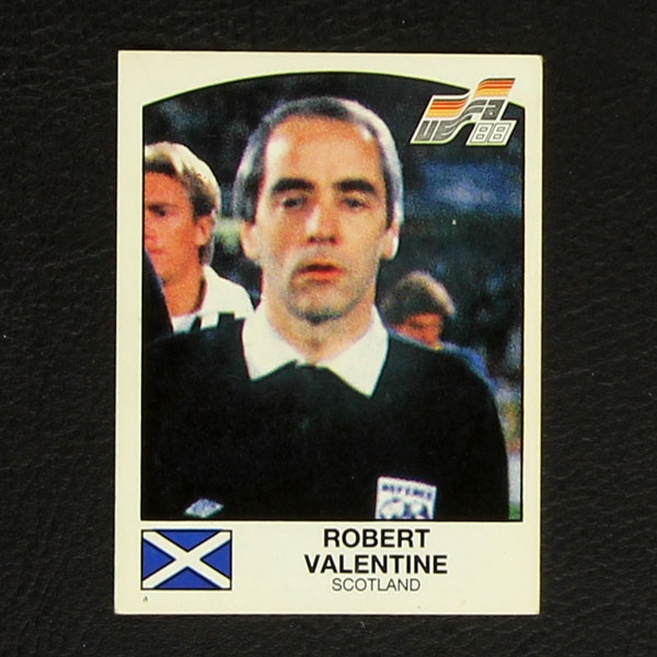 Euro 88 Nr. 266 Panini Sticker Robert Valentine