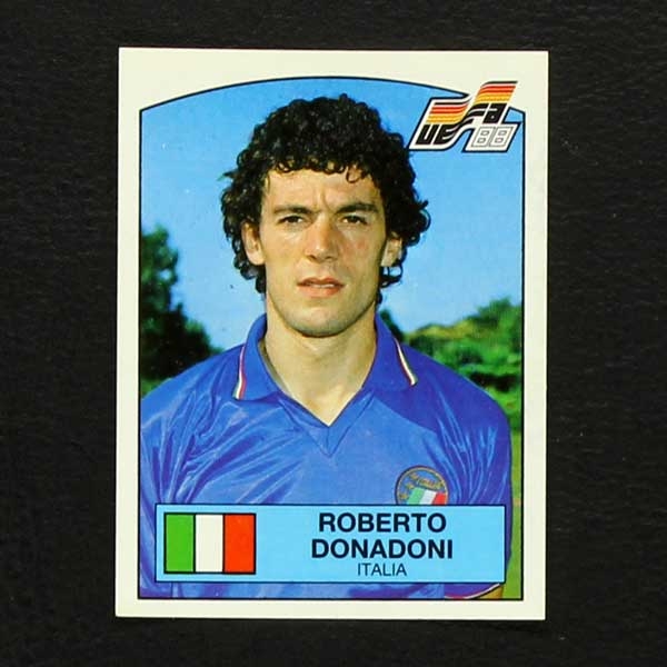 Euro 88 Nr. 094 Panini Sticker Roberto Donadoni