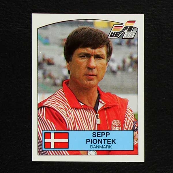 Euro 88 Nr. 105 Panini Sticker Sepp Piontek