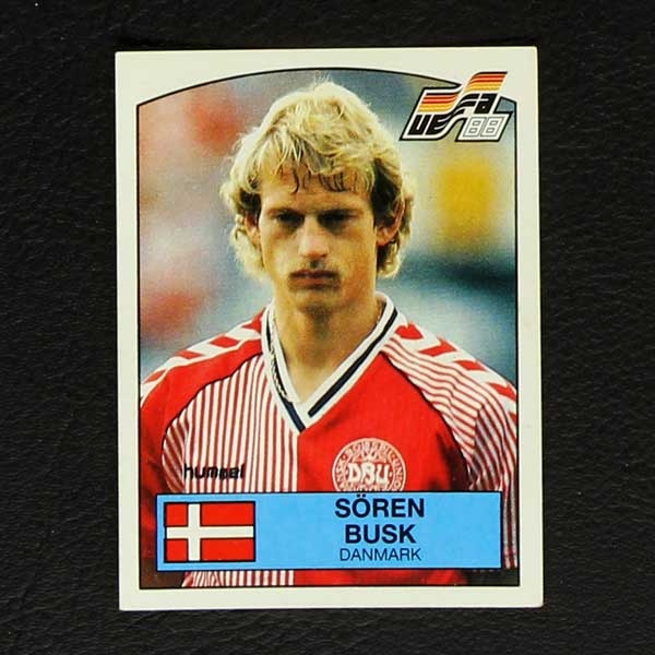 Euro 88 Nr. 109 Panini Sticker Sören Busk