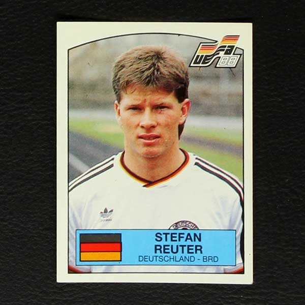 Euro 88 Nr. 062 Panini Sticker Stefan Reuter