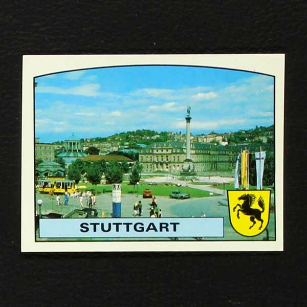 Euro 88 Nr. 035 Panini Sticker Stuttgart